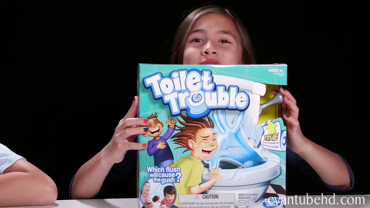 TOILET TROUBLE CHALLENGE!!! w_ SLOW-MO Flush Cam!-51U9YG2td2M