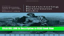 [PDF] Restructuring Retirement Risks (Pension Research Council Series) Book Online
