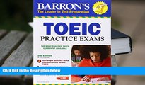 PDF [DOWNLOAD] Barron s TOEIC Practice Exams with MP3 CD, 2nd Edition Dr. Lin Lougheed For Ipad