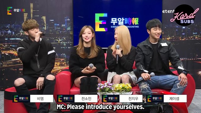 [ENG SUB] 161229 Etnews K.A.R.D 'Oh NaNa' Interview