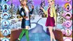 замороженные игре Disney замороженные elsa косметический салон детские видео игры для детей