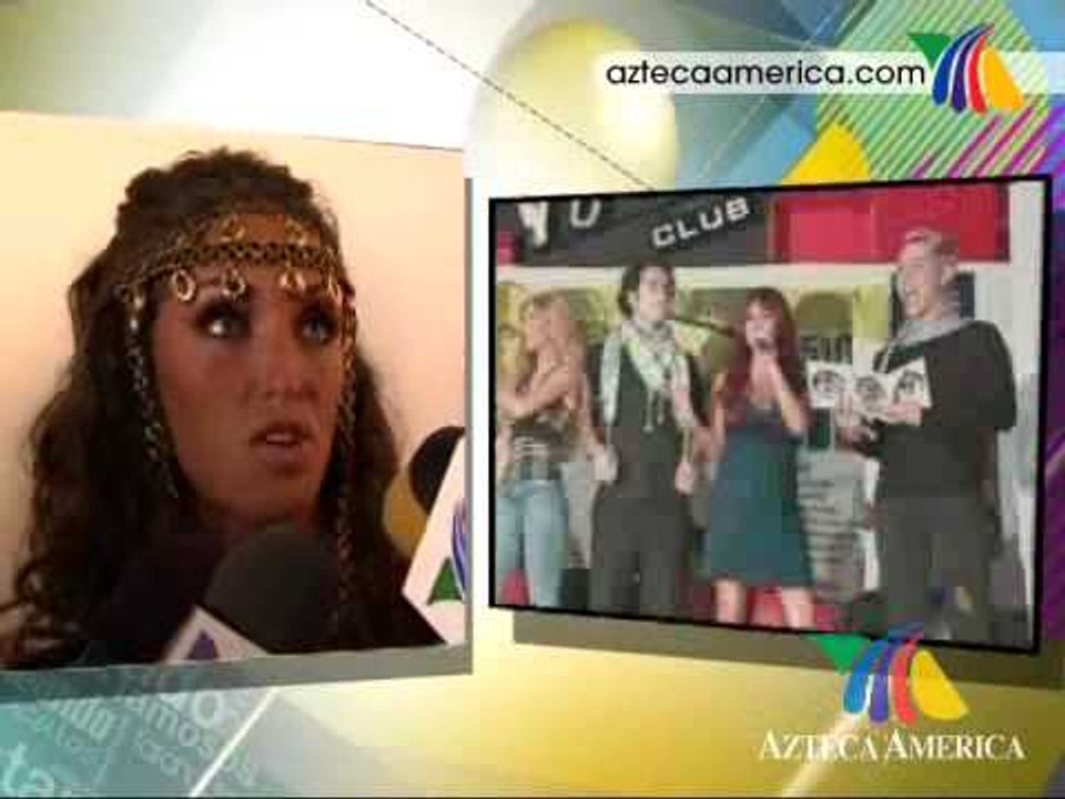 Sexy entrevista a Anahi