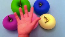 5 Apple Color Balloons - Learn Colours Collection- Top Finger Balloon Nursery Rhymes