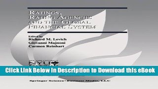 [Read Book] Ratings, Rating Agencies and the Global Financial System (The New York University