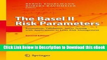 [Read Book] The Basel II Risk Parameters: Estimation, Validation, Stress Testing - with