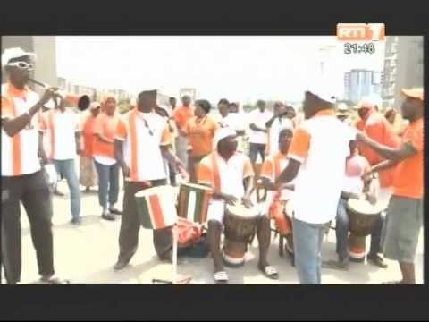 CAN 2012: Les supporteurs ivoiriens satisfait de leurs nouvelles conditions d'herbergement