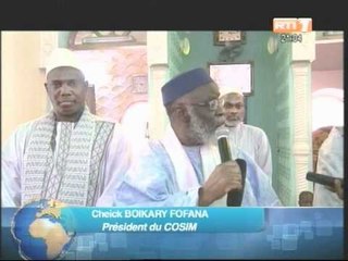 La communauté Tidjane de CI et le conseil supérieur des imams prient pour la paix