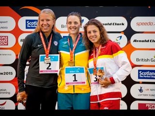 Women's 100m Freestyle S9 | Victory Ceremony | 2015 IPC Swimming World Championships Glasgow