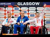 Men's 100m Backstroke S2 | Victory Ceremony | 2015 IPC Swimming World Championships Glasgow