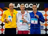 Men's 50m Freestyle S13 | Victory Ceremony | 2015 IPC Swimming World Championships Glasgow