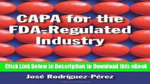 [Read Book] CAPA for the FDA-Regulated Industry Mobi