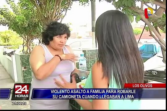 Los Olivos: delincuentes armados asaltan a familia que llegaba de viaje