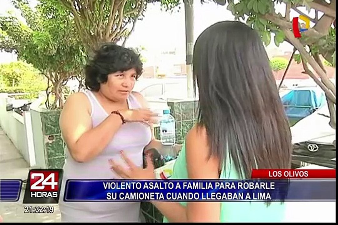 Los Olivos: delincuentes armados asaltan a familia que llegaba de viaje