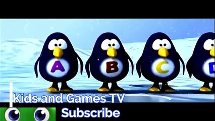 ABC Penguins Song | ABC Alphabets Song For Kids | Toddler Songs for learning