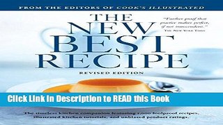 Read Book The New Best Recipe Full Online