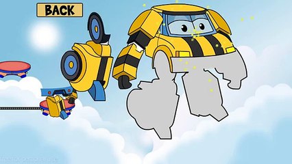 로보 카 POLI . Конструктор собираем машинку - конструктор - Cartoon about cars