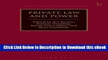 [Read Book] Private Law and Power (Hart Studies in Private Law) Mobi