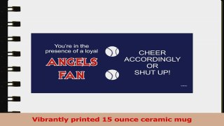 TreeFree Greetings lm44090 Angels Baseball Fan Ceramic Mug with FullSized Handle 0fc89c45