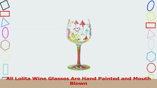 Lolita from Enesco I Love You Mom Wine Glass 9 Multicolor 7d5157cd