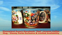 Disneyland Resort Storybook Dad Ceramic Coffee Mug  Disney Parks Exclusive  Limited cbe475cd