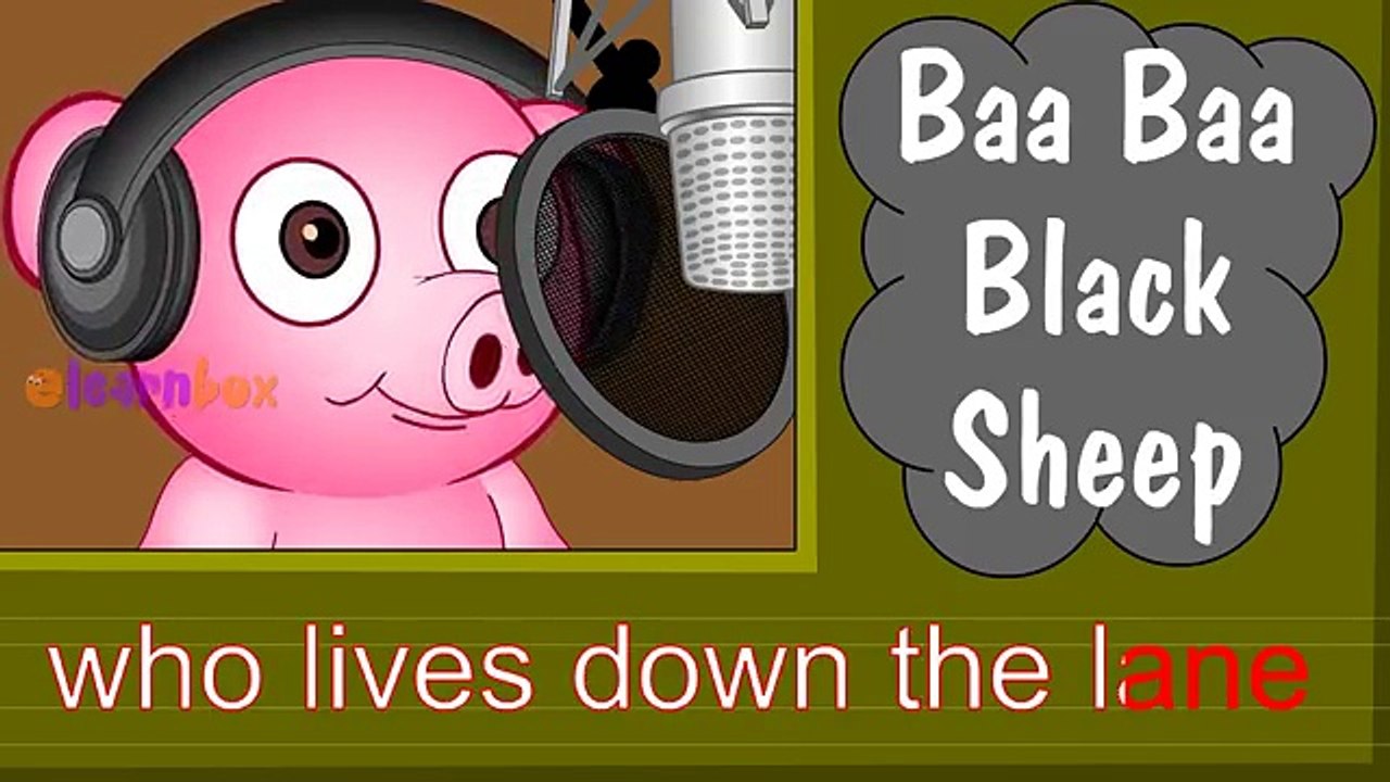 Baa Baa Black Sheep! Nursery Rhymes! HD Version