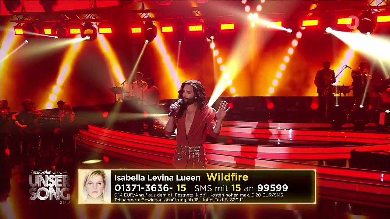 Conchita, 'Satellite' - Unser Song 2017 ESC Deutschland - 09.10.2017