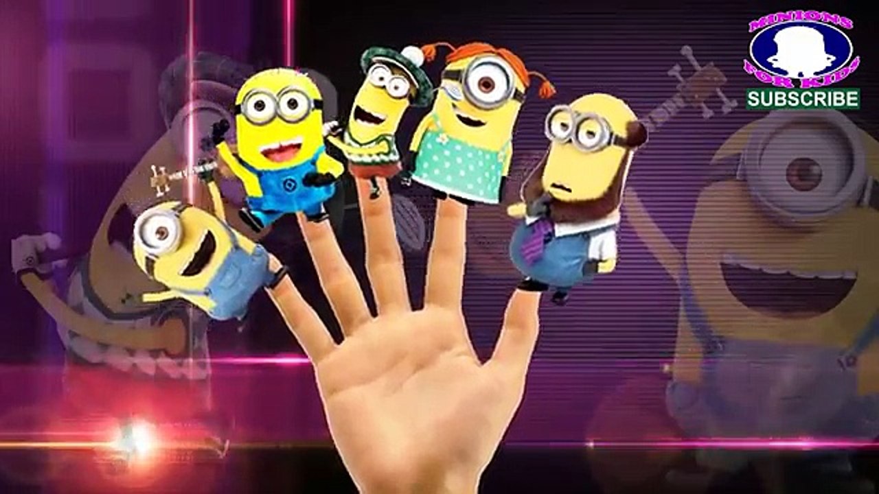 Minion captain America Finger family song | Minion superman Finger family nursery rhymes