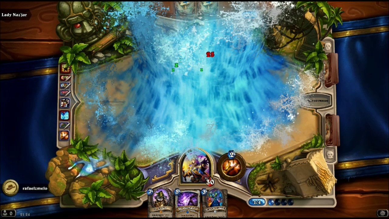 Hearthstone Desafio de Classe parte 25 Sacerdote vs Lady Naz jar