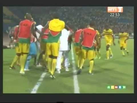 CAN 2012/ Groupe D. Temps fort du match Mali-Guinée (1-0)