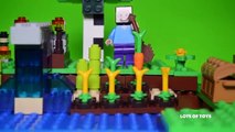 Lego Minecraft the Farm Building Blocks Toy Review