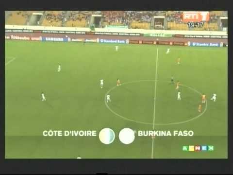CAN 2012/Groupe B.Match Côte d'Ivoire-Burkina (2-0). Les buts ivoiriens en video