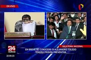 Poder Judicial ordenó 18 meses de prisión preventiva contra Alejandro Toledo