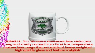 German Beer Stein  Police Officer Gifts for Men or Women  Law Enforcement Stoneware Beer ac2e3023