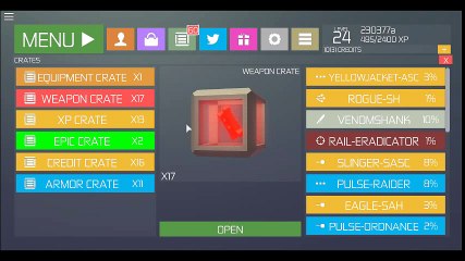 roblox 60 crate open dans POLYGUNS part 3