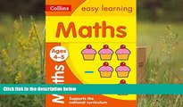 Read Online Maths Ages: Ages 4-5 (Collins Easy Learning Preschool) Collins UK  FOR IPAD