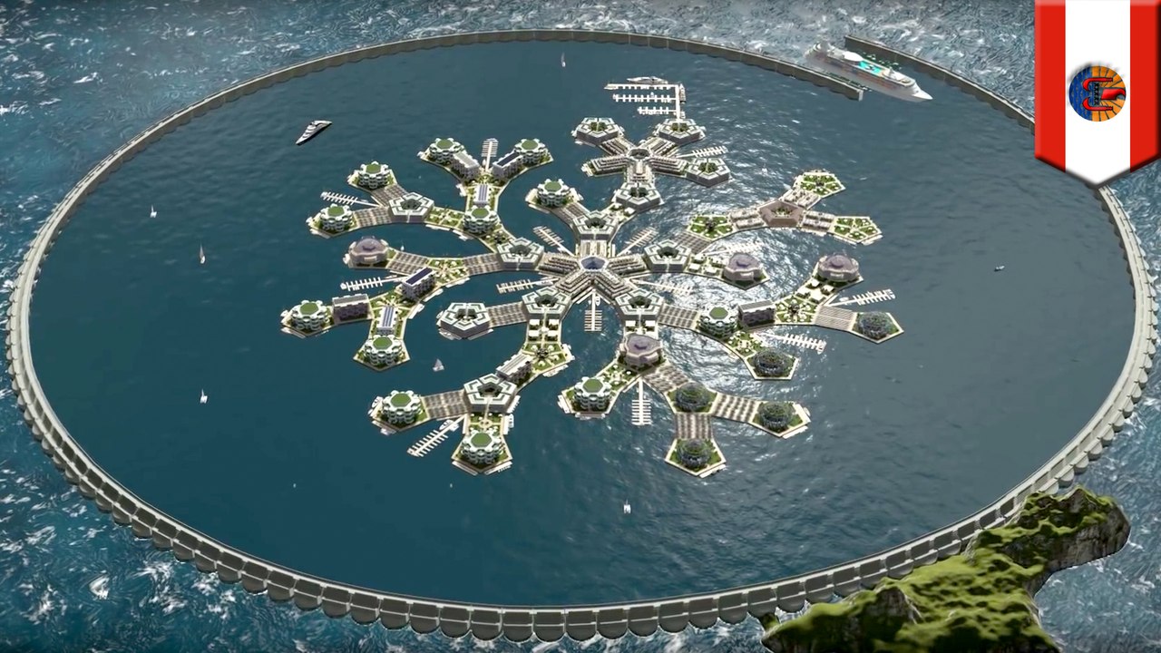 World’s first floating city set to  rise in Fre...