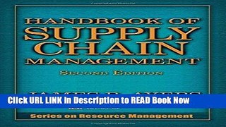 [Popular Books] Handbook of Supply Chain Management, Second Edition (Resource Management) FULL