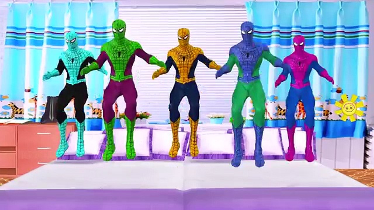 Elsa Spider Man If You Are Happy Children Nursery Rhymes | Rhymes Collection For Kids