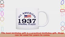 80th Birthday Gifts For All 1937 All American Classic 2 Pack Gift Coffee Mugs Tea Cups b6f4e0bc