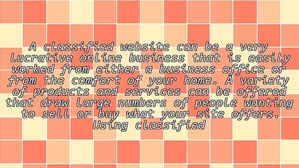 How to Create a Classified Website Quickly for a Successful Online Business