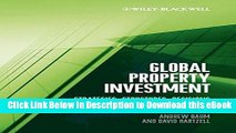 [Read Book] Global Property Investment: Strategies, Structures, Decisions Kindle