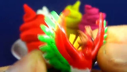 Play Doh Surprise Cupcake Ice Cream Pokemon Kinder Surprise Eggs MLP