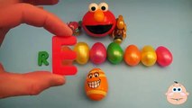 Kinder Surprise Egg Learn A Word! Spelling Play Doh Shapes! Lesson 9 Teaching Letters Opening Eggs