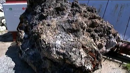 911- NIST engineer John Gross denies WTC molten steel - chunk of lava