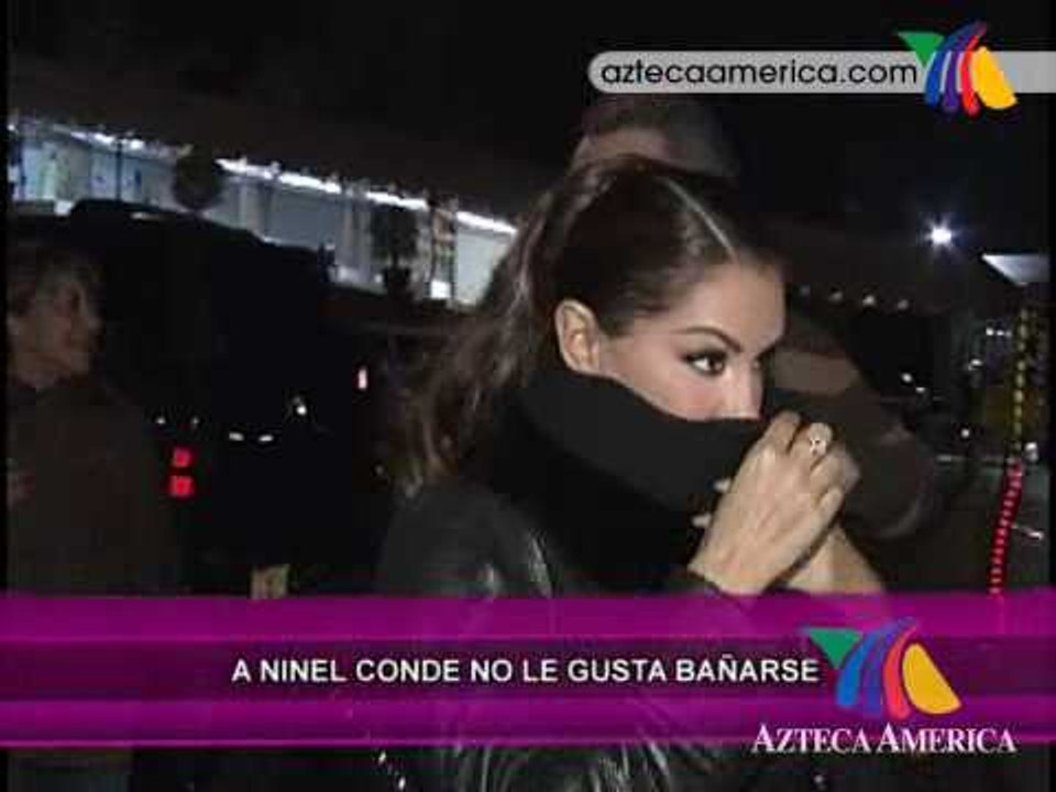 ¡Ninel Conde no se baña!