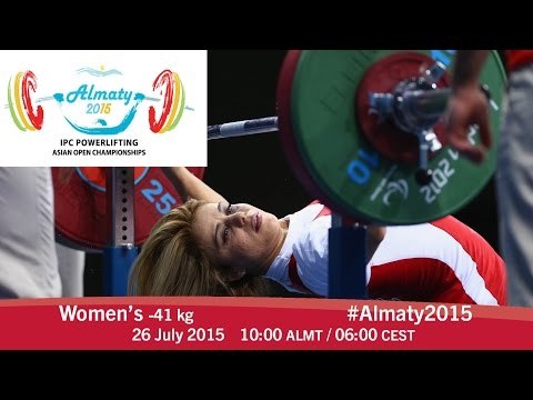 Women's -41 kg | 2015 IPC Powerlifting Asian Open Championships, Almaty