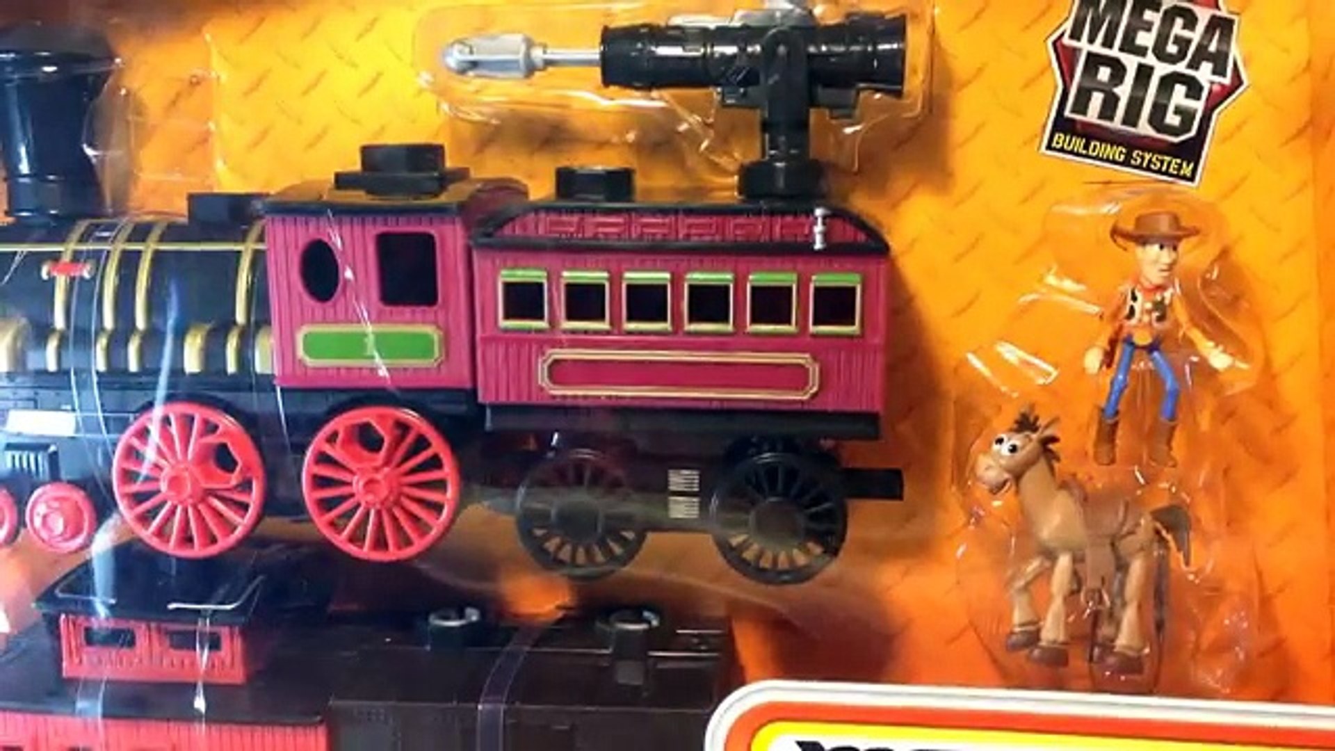 Disney Pixar Toy Story 3 Train Scene Toy Set W Woody And Bullseye Figures From Matchbox Video Dailymotion
