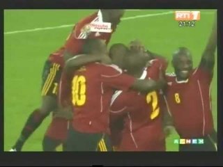 CAN 2012/Match Angola - Burkina  (2-1). Les Buts