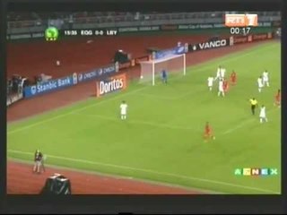 CAN 2012: Temps forts du match Guinée Equatoriale - Lybie (1-0)