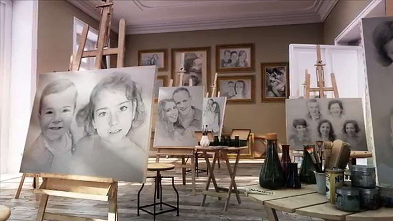 Retratos a lápiz, retratos por encargo